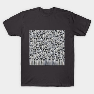 Baby Emperor penguins mask T-Shirt